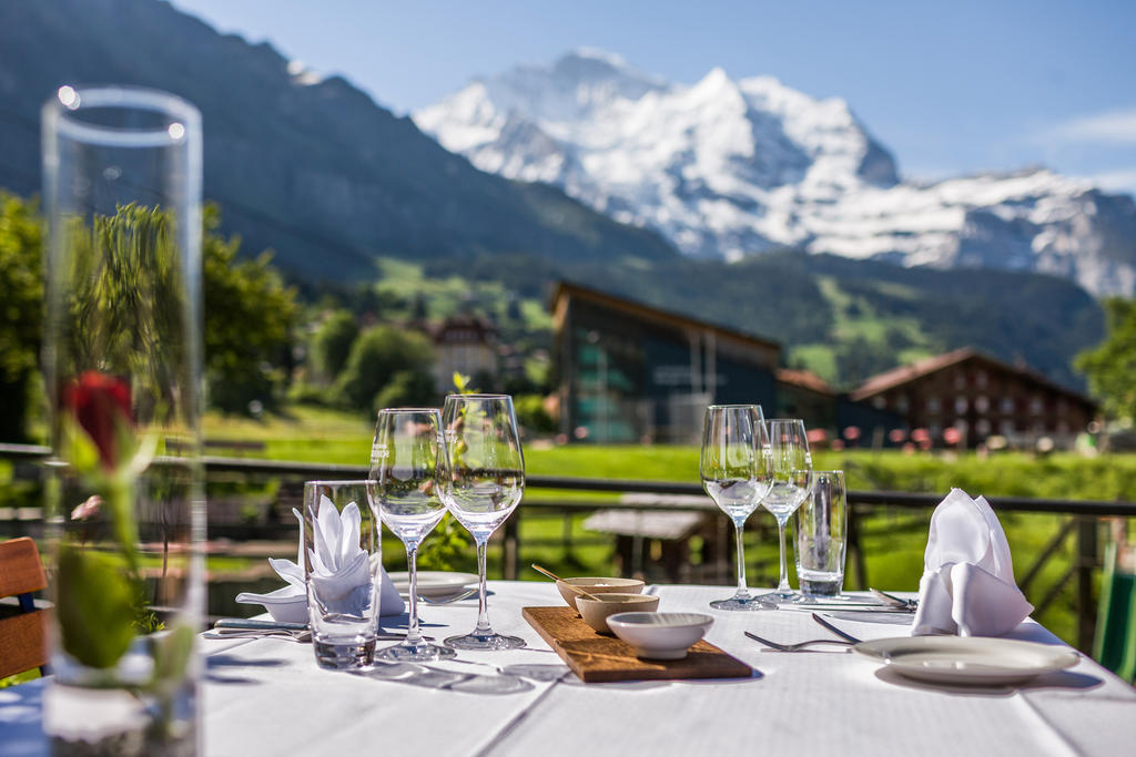 Hotel Schoenegg Wengen Exterior foto