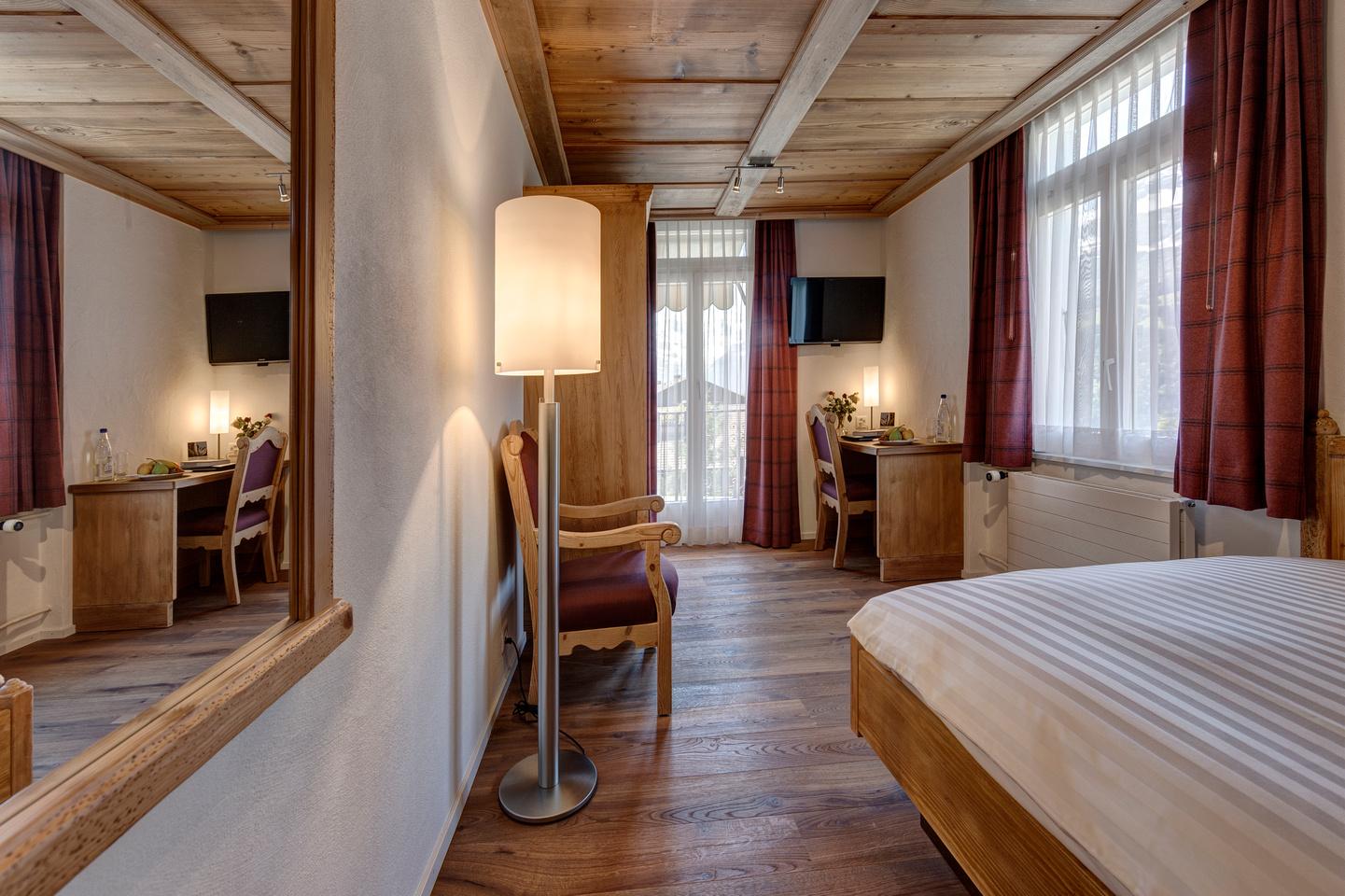 Hotel Schoenegg Wengen Quarto foto
